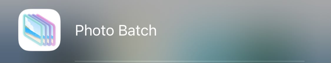 Photo Batch image optimization app